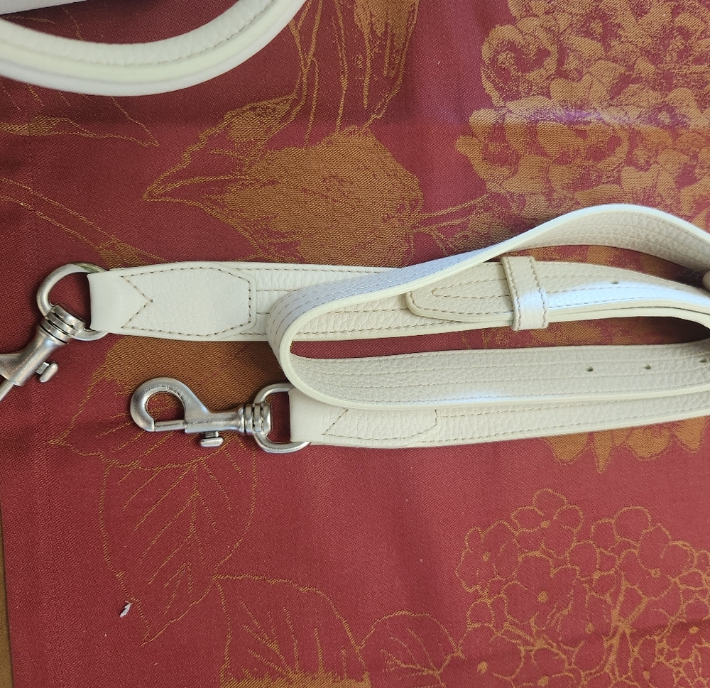 Bally White Leather Travel Duffel Bag - Picture 10 of 14